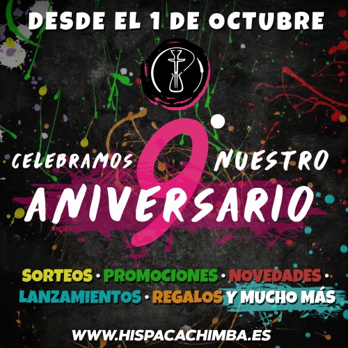 ¡Cumplimos 9 años! Y lo celebramos con un mes lleno de sorpresas